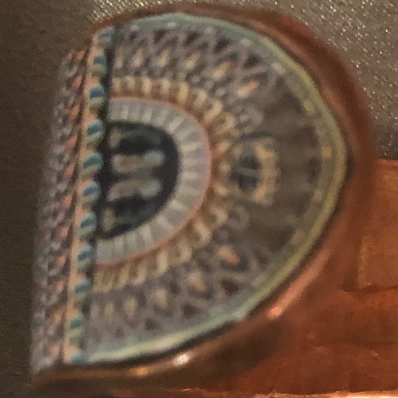 Palm Copper Cuff 2 - Picture 3 of 8